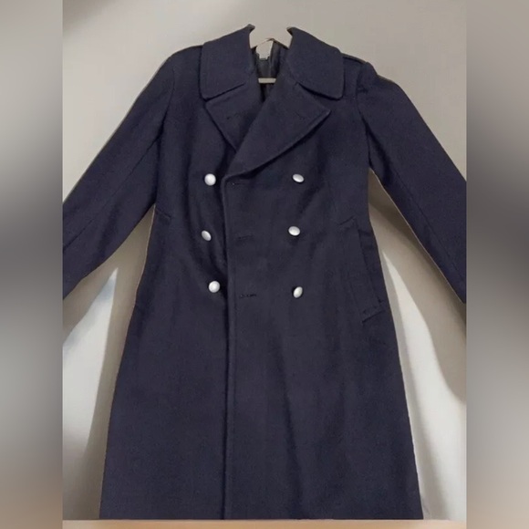 Mens Trench Coat M Mitin Antimite Definitif Paulhan Fils Montpellier French Wool - Picture 2 of 12